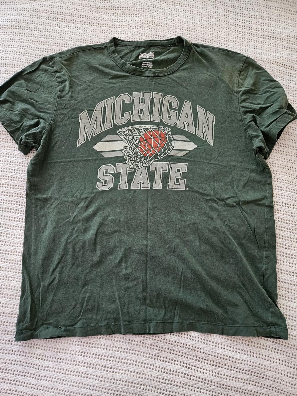 Tailgate Michigan State Green Graphic Short-Sleeve Tee